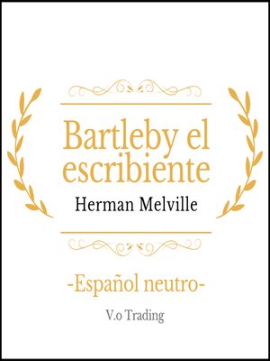 cover image of Bartleby, el escribiente